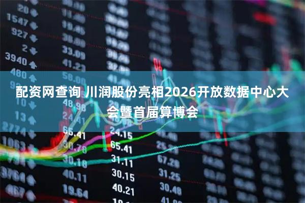 配资网查询 川润股份亮相2026开放数据中心大会暨首届算博会